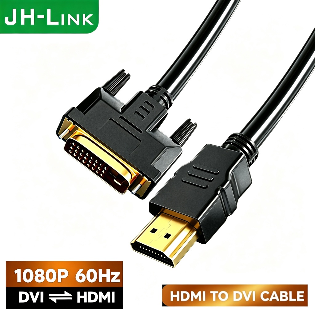 สาย HDMI to DVI 2.0 รองรับ 4K @60Hz / Full HD