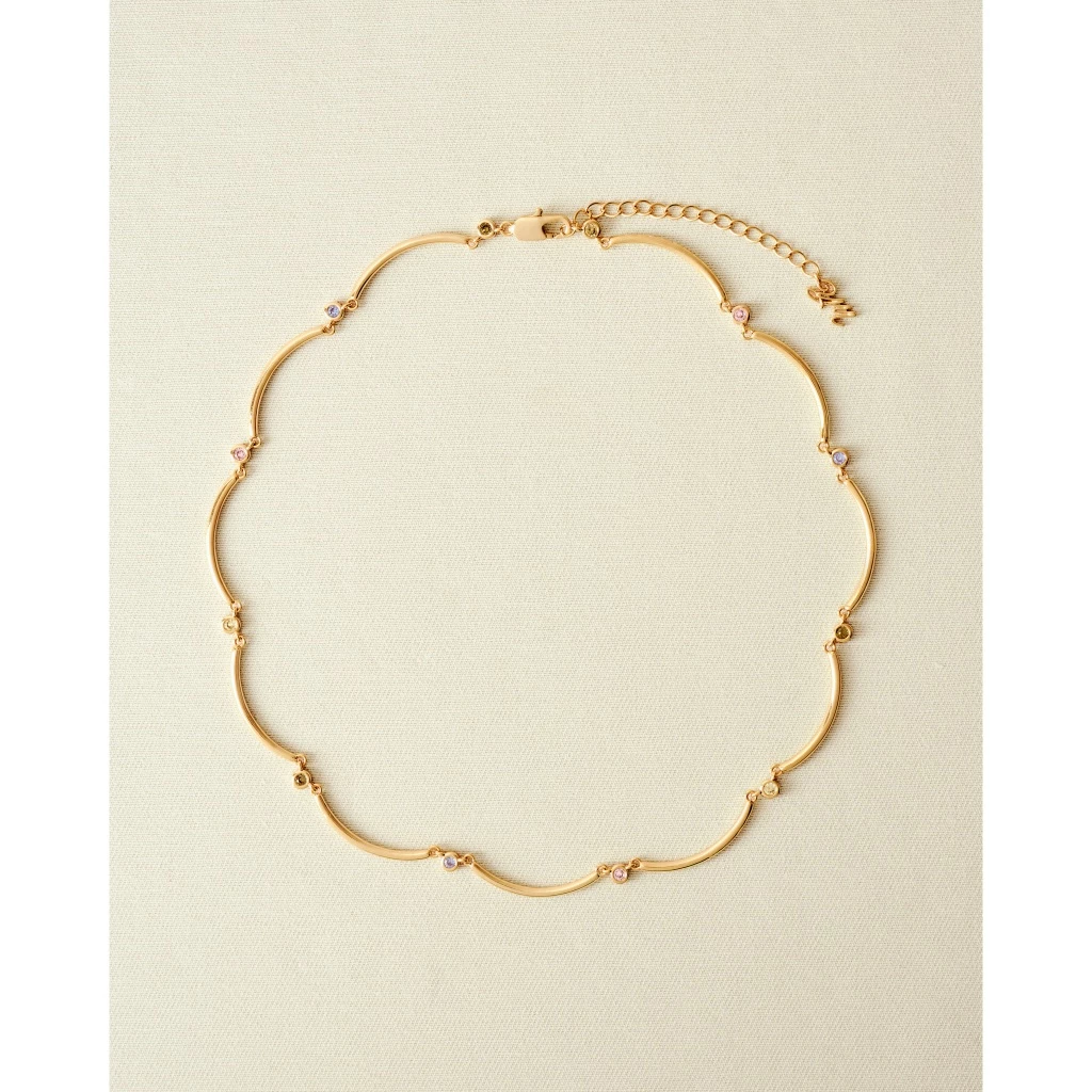 YVIS Cornice Brass Necklace - FUNDAMENTAL Mitr X YVIS