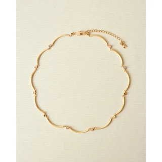 YVIS Cornice Brass Necklace - FUNDAMENTAL Mitr X YVIS