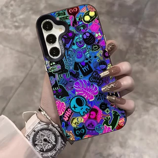 เคสมือถือ For Samsung A56 5G A57 A37 A07 A17 A16 A06 A55 5G A15 A26 A36 A05S 4G A35 A54 A22 5G เคสโทรศัพท์ IMD สีสันสดใส