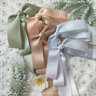 A Dream (19สี🌸)กิ๊บสปริงโบว์ริบบิ้นซาติน2หน้า เกรดพรีเมี่ยมริบบิ้นเงาสวยทรงหวาน ทรงหางยาว กิ๊บไซร์8เซ็น(พร้อมส่ง🌷)