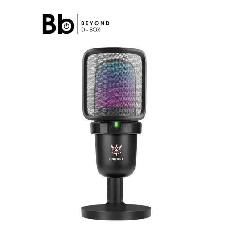 ไมโครโฟน Onikuma Hoko RGB M730 Black by BB Beyond D-Box