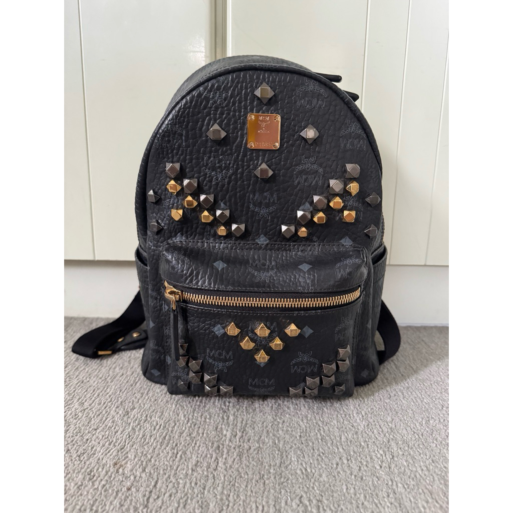MCM backpack ส่งต่อ กระเป๋าเป้ MCM ‼️sale ภายนอก95-99%