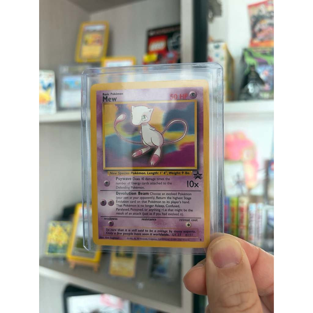 การ์ดโปเกมอน Mew #8 Pokemon Promo