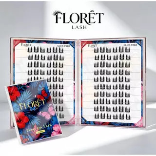 COD ขนตาปลอมไม่ต้องใช้กาว FLORÈT LASH ลุคตาแมว Feline ธรรมชาติ เบา ติดทน ใส่สบาย ติดง่าย มือใหม่
