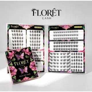 COD FLORÈT LASH ขนตาปลอมไม่ต้องใช้กาว 36 แถว ลุคธรรมชาติ ติดง่าย มือใหม่ เบา ติดทน ใช้ซ้ำได้ คุ้มมาก