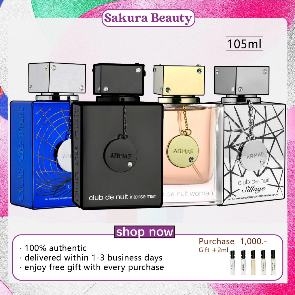 Armaf Club de Nuit Man Red Untold Maleka Iconic Sillage Intense Woman Eau De Parfum 105ml ลดกระหน่ำ ถูกที่สุด!!