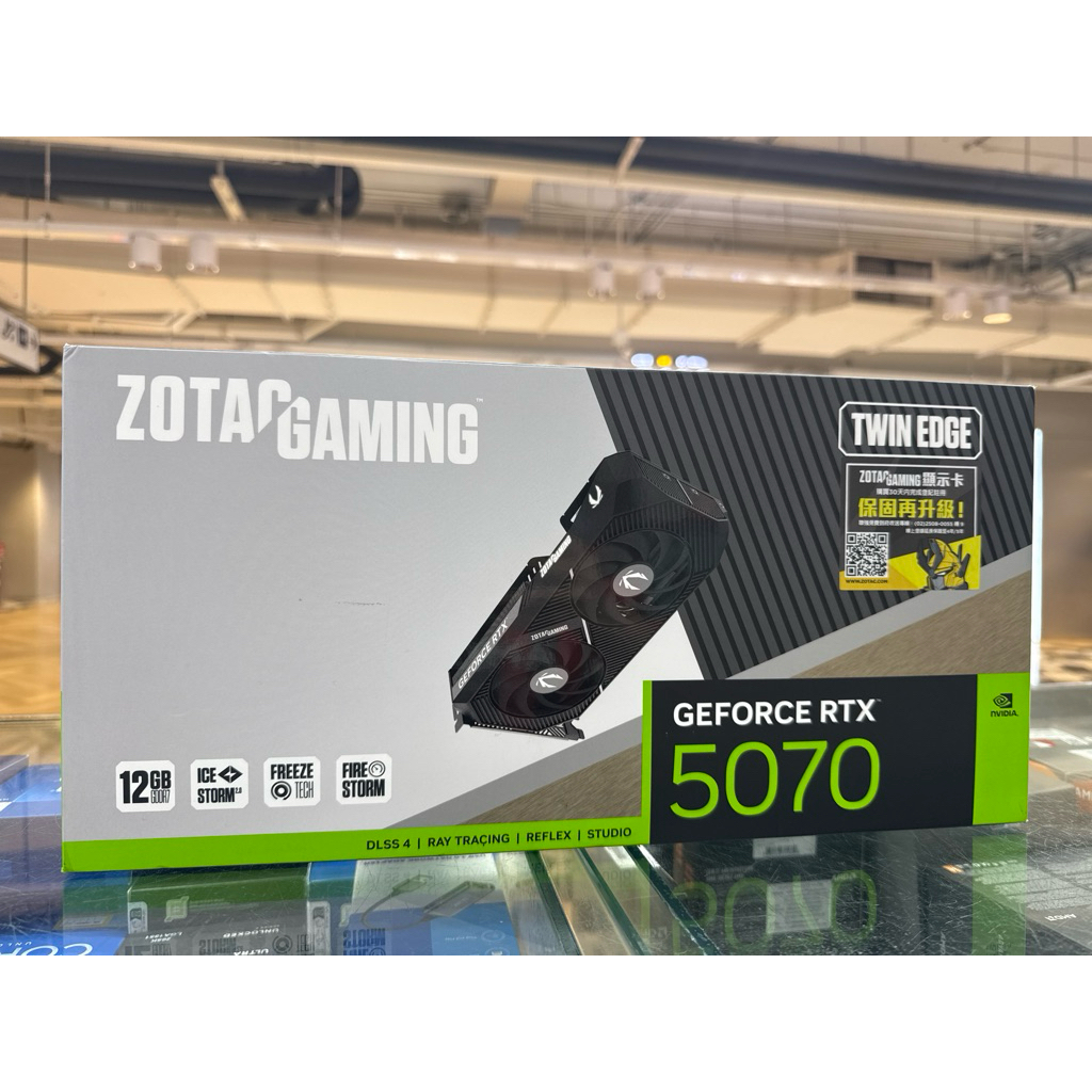 ZOTAC GAMING GEFORCE RTX 5070 12GB GDDR7 TWIN EDGE OC