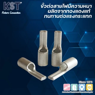 KST หัวเสียบก้านไม้ขีดกลมเปลือย 0.5mm²-6mm² รุ่น PTNB1-PTNB5