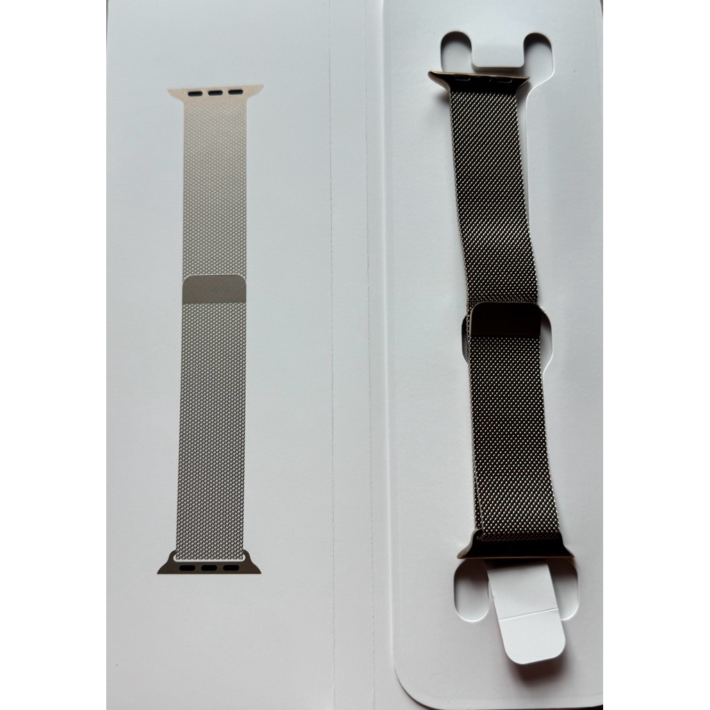Gold Stainless Steel Milanese Loop 46MM | S/M