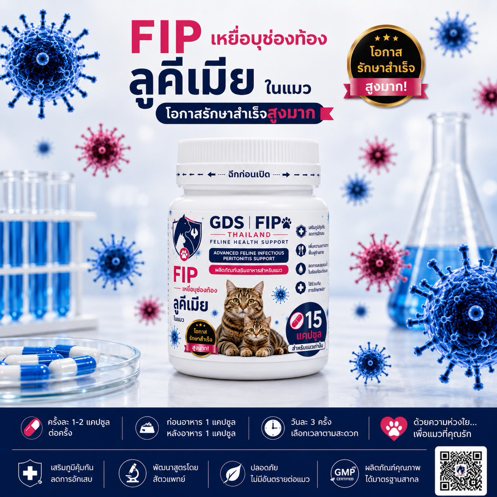 fip ลูคีเมีย สำหรับแมว