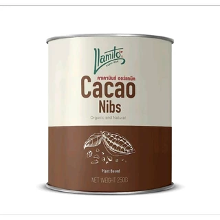 คาเคา CACAO, ผงคาเคาออร์แกนิค,คาเคานิบส์,คาเคาชนิดเกล็ด,CocaoNibs ตรา ยามิโตะ llamito Organic Cacao Powder ขนาด 250 กรัม
