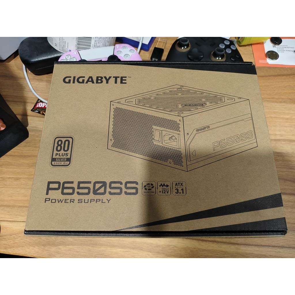 (สินค้ามือสอง)ไม่มีสาย power gigabyte 650w 80 plus silverP650SS GP-650SS