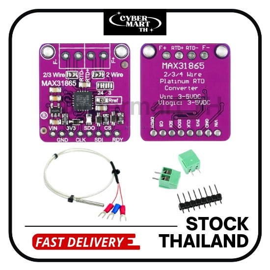 MAX31865 PT100/PT1000 RTD-to-Digital Converter Board Temperature Thermocouple Sensor Amplifier Modul