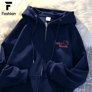 ใส่สบายไม่อึดอัด! เสื้อสเวตเตอร์แจ็คเก็ตมีฮู้ด Unisex เนื้อผ้านุ่ม ใส่ทั้งวันก็ไม่เบื่อ หน้าหนาวนี้ต้องมี