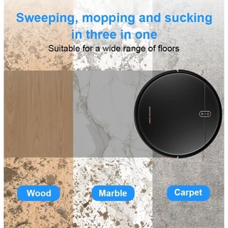 Robot Vacuum Mop F5/DB100 หุ่นยนต์กวาด เครื่องดูดฝุ่น ดูดแรง 5000Pa โหมดคู่ดูดฝุ่น/ถูพื้น ข้อเสนอพิเศษ