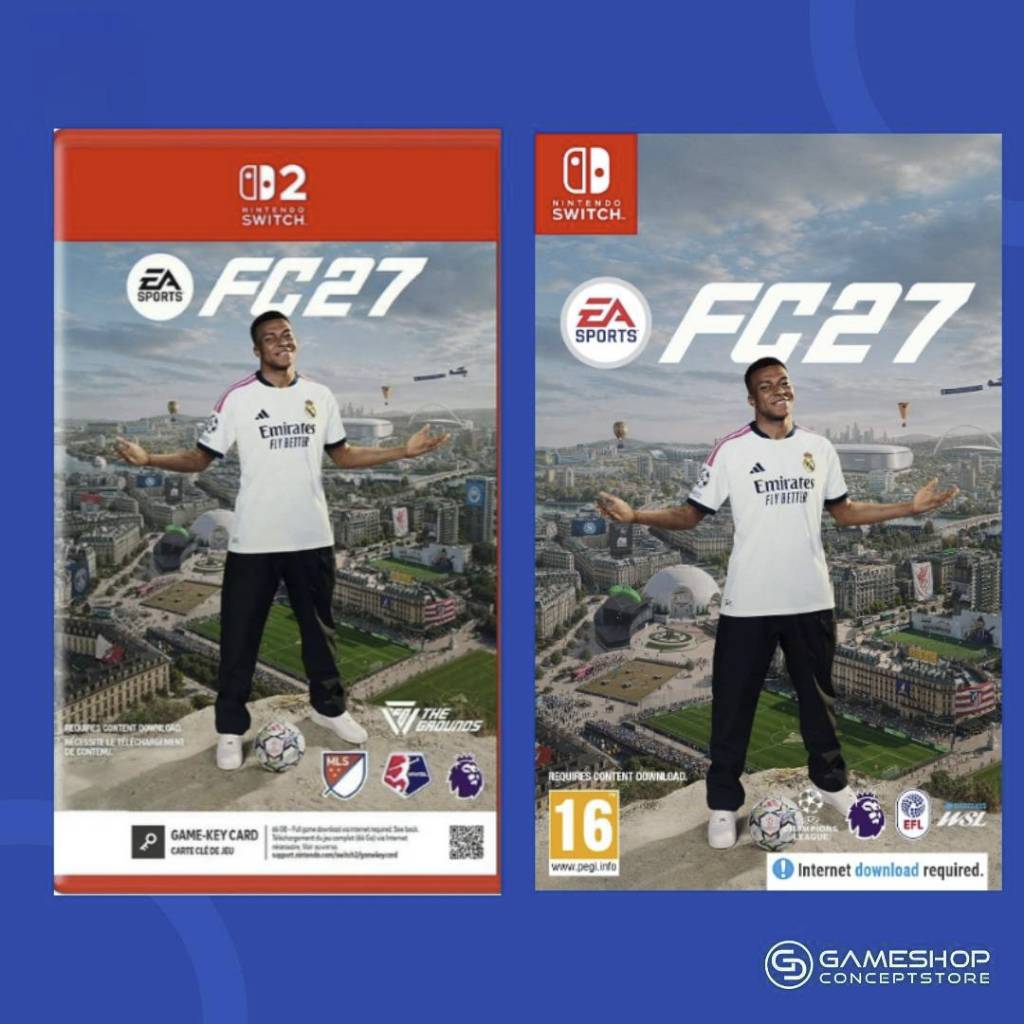 [เริ่มส่ง 25 กันยายน] Nintendo Switch : NS2 / NSW EA Sports FC 27 FC27 เกมต้องใช้ internet โหลดก่อนเ