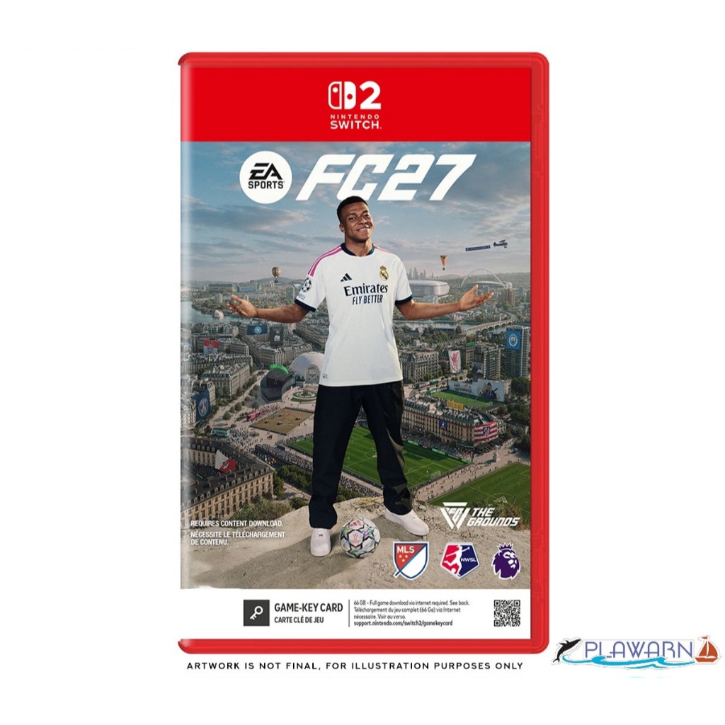 [Pre-order] Nintendo Switch 2 : NSW2 EA Sports FC 27 (Game-Key Card)(Eng) วางจำหน่าย 25 ก.ย. 69