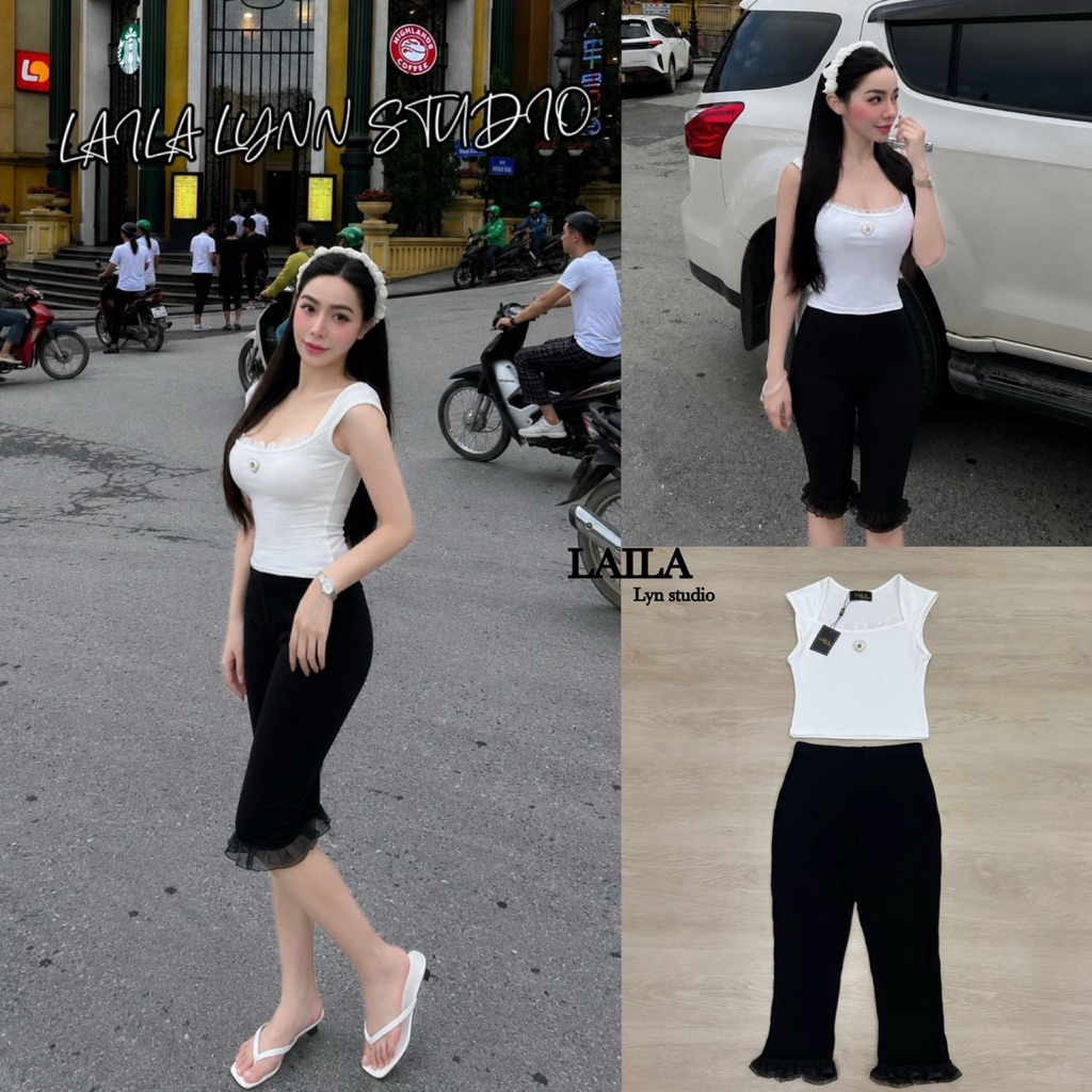 LAILA Set เสื้อ+กางเกง