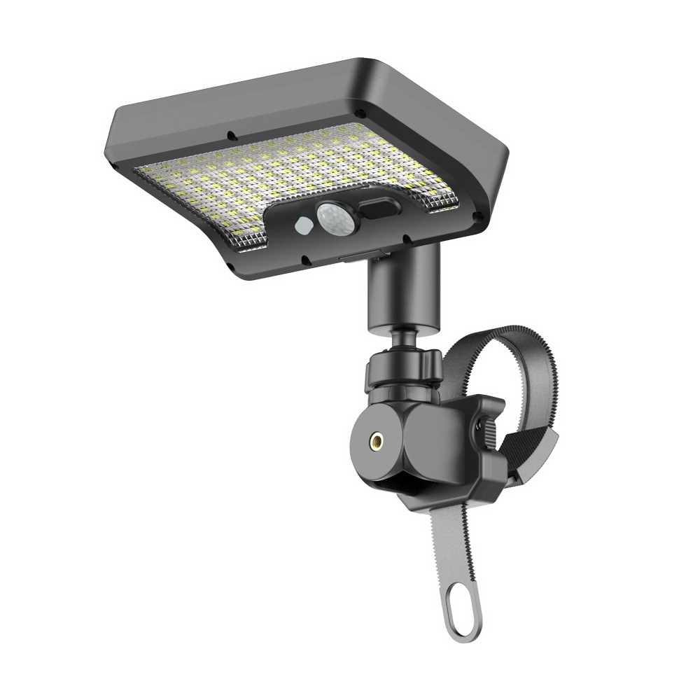LUMI 💡ไฟรัดสายพลังงานแสงอาทิตย์ แบบไม่ต้องเจาะรู ปรับมุมได้ 360° เซ็นเซอร์ตรวจจับการเคลื่อนไหว ใช้สำหรับรั้ว ลานบ้าน รูปที่ 7
