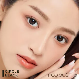 คอนแทคเลนส์ Circle Black (Neo Cosmo) สีดำธรรมชาติ เพิ่มโตเล็กน้อย ใส่ไปเรียนได้ มีส่งด่วนใน กทม.
