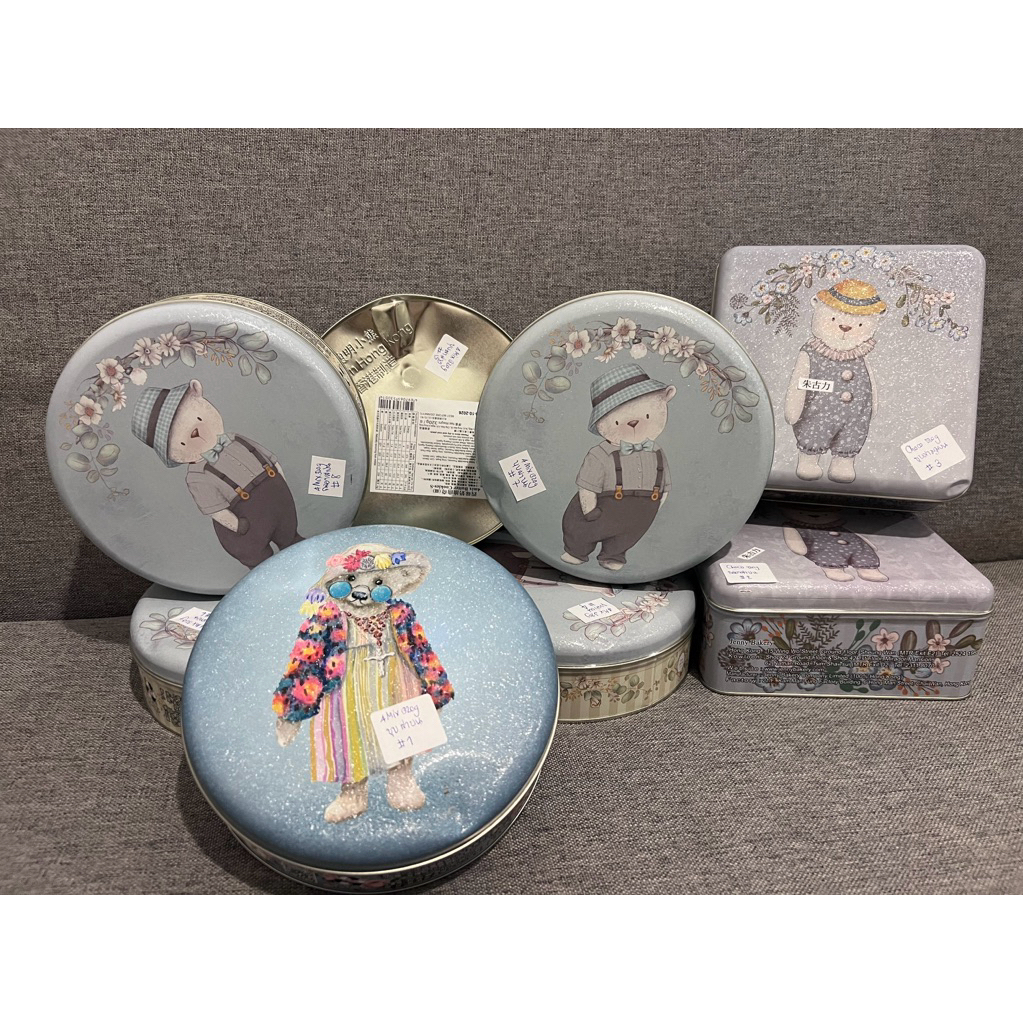 🍐📧✨ 🍪Jenny Bakery  Cookies🍪 ทุบราคา 🏷️ กล่องคุกกี้มีตำหนิ ฝาบุบ ฝาถลอก 📦