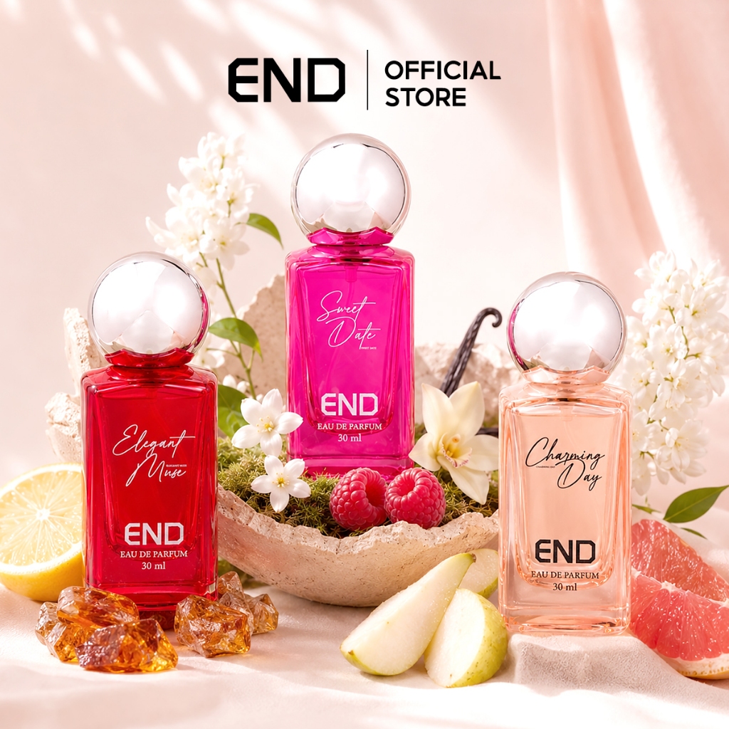 น้ำหอม END EAU DE WOMEN PARFUM 30ML. น้ำหอมผู้หญิง ตัวหอมดูแพง สดชื่น ติดทนนาน 4-6 ชม.
