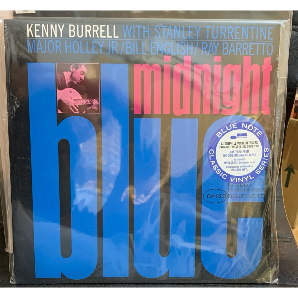 KENNY BURRELL :midnight blue  33rpm(blue note)