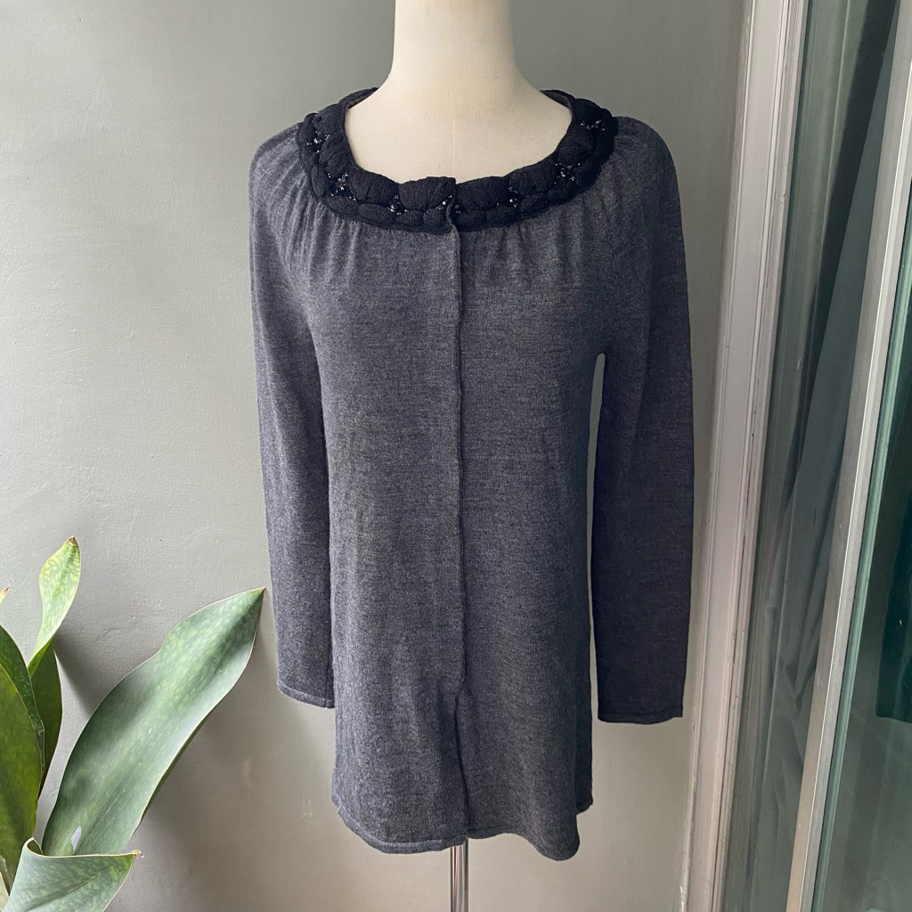 USED ชุดคลุม Philosophy di Alberta Ferretti ผ้า virgin wool 100%