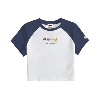 CuteBoy x Cielmeowmun | Meowism [Blue] Babytee เสื้อเบบี้ที แขนสั้น