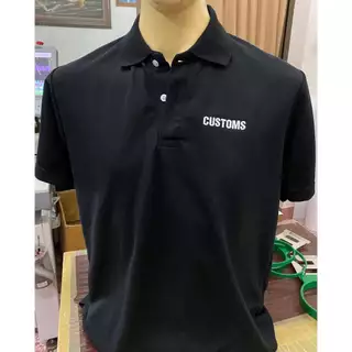 เสื้อโปโล ปักโลโก้ กรมศุลกากร..