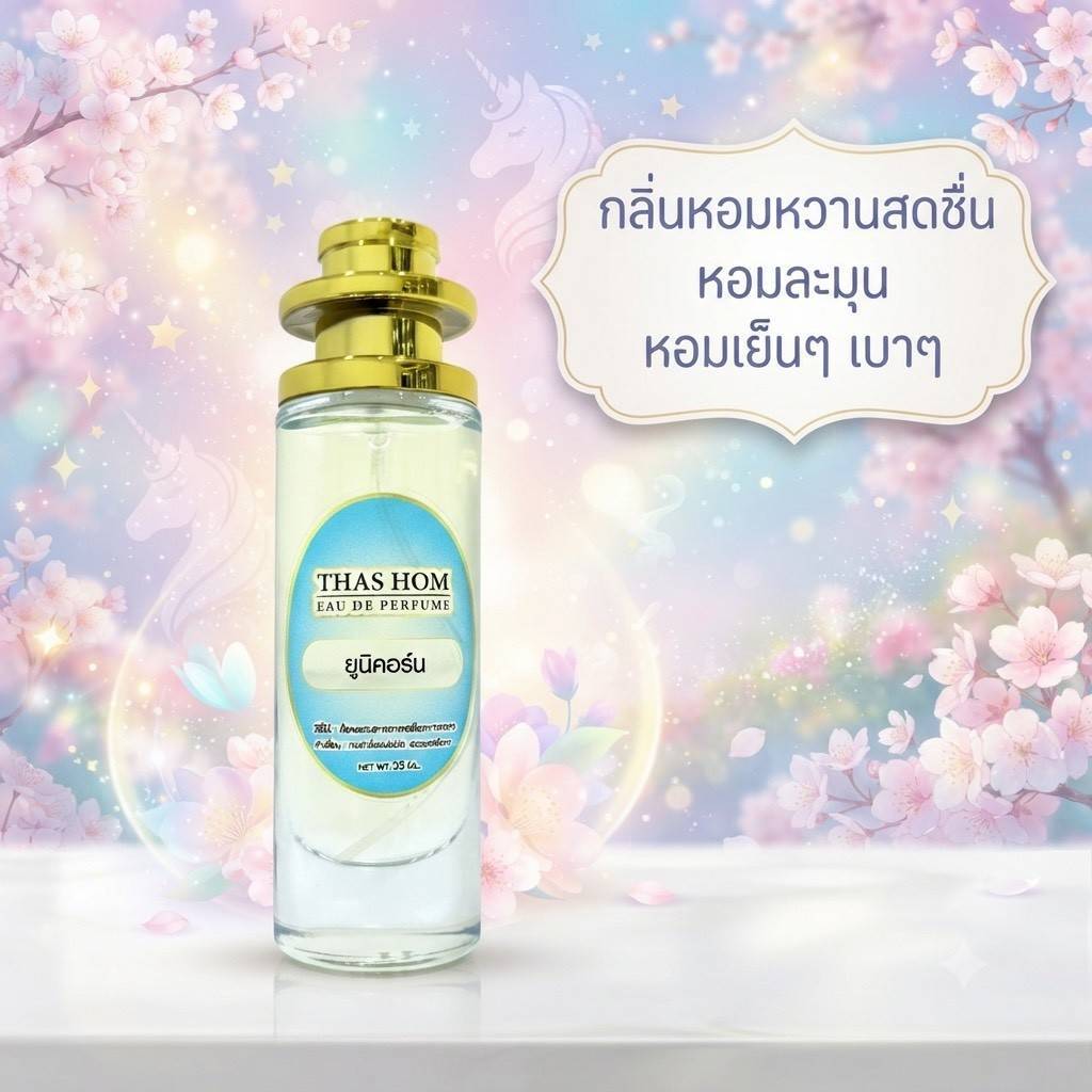 น้ำหอม กลิ่นยูนิคอน ม้าสีฟ้า หอมมาก การันตี📌