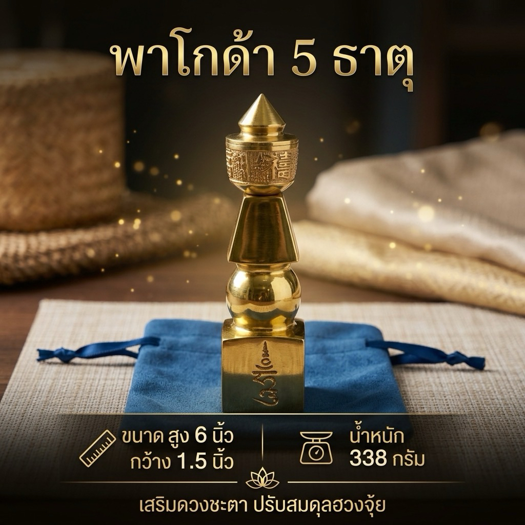 พาโกด้า 5 ธาตุ  (Five Element Pagoda)
