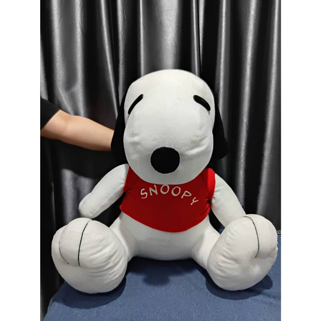 ตุ๊กตาสนูปี้ ตัวใหญ่ Snoopy ท่านั่ง ขนาด 20 นิ้ว