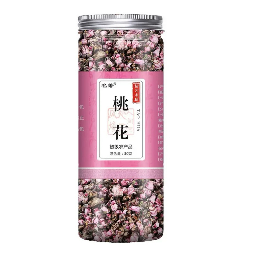ชาดอกท้อ ชาดอกพีช 30 กรัม ชาดอกไม้ Peach flower tea