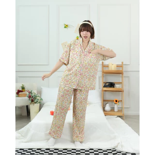 อก44“ ชุดนอนโนบราMYDREAM Freesize เนียนเย็นลื่น - Premium Italian Silk Fabric