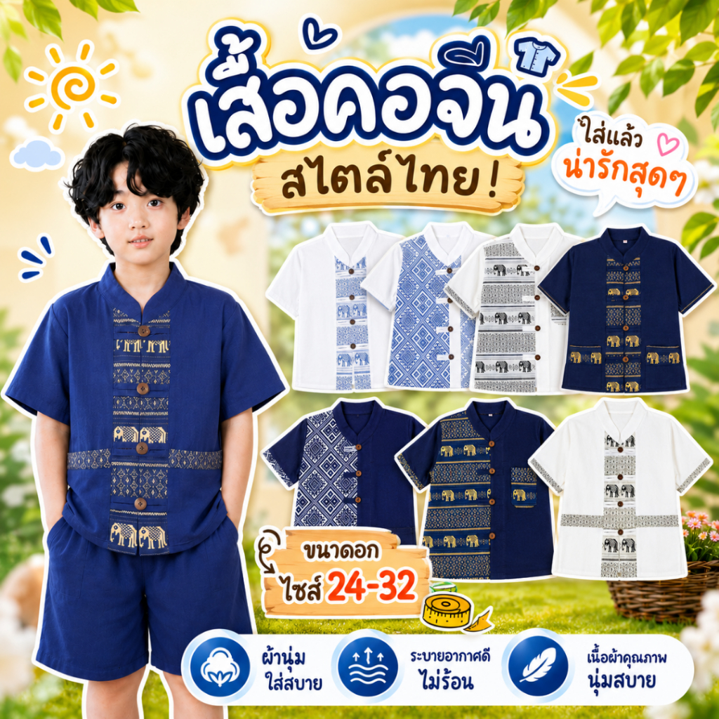 มัดรวมเสื้อเด็กน่ารักๆ ใส่ได้ทั้งชายและหญิง