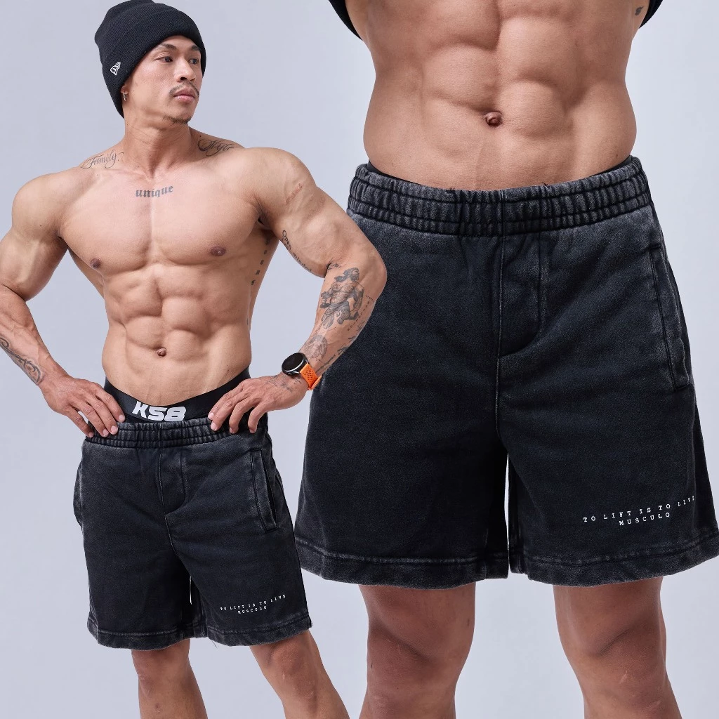 กางเกงขาสั้น Musculo Basic gym short 1