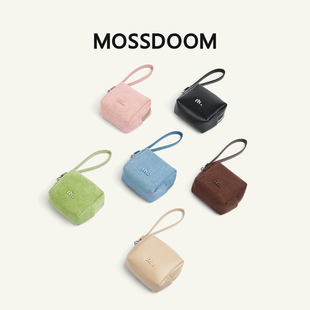 MOSSDOOM Celya Wallet กระเป๋าใบจิ๋ว ใส่หูฟังและของจุกจิกได้ มีสายคล้องข้อมือ พกพาสะดวก