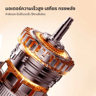 MEEVIDA เครื่องตีฟองนมไฟฟ้าไร้สาย 5 in 1 ปรับ 3 ระดับ ชาร์จ USB พร้อมหัวตี 5 แบบ ตีฟองนม ตีไข่ ผสมเครื่องดื่ม