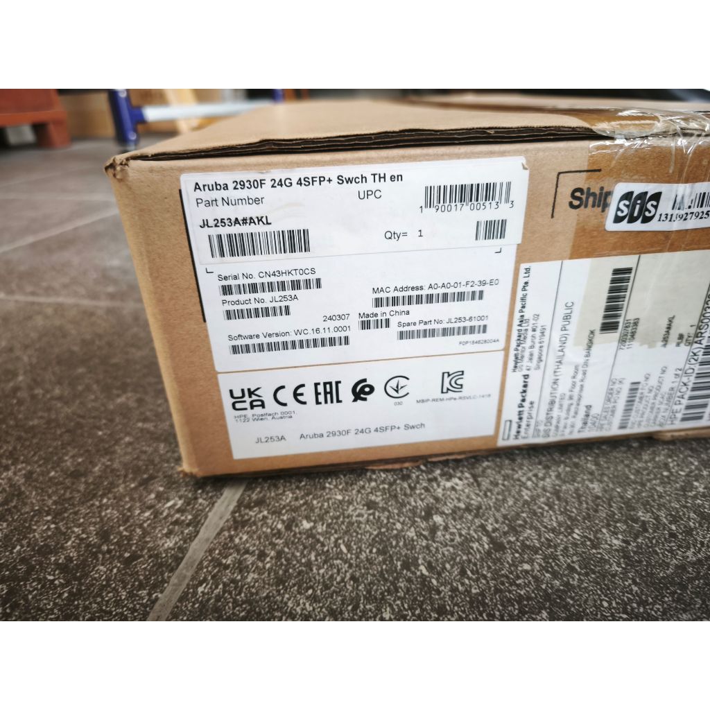 Aruba 2930F 24G 4SFP+ Switch (JL253A)