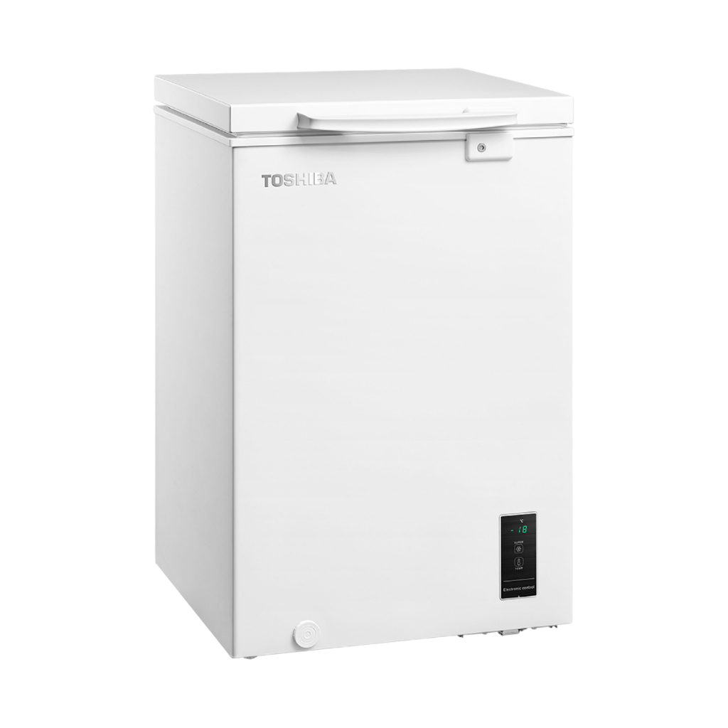TOSHIBA ตู้แช่อเนกประสงค์ 99 ลิตร รุ่น GR-RC130CE-DMT(01) แช่เย็น/แช่แข็ง 2 ระบบ ปรับอุณหภูมิ 10°C ถึง -30°C