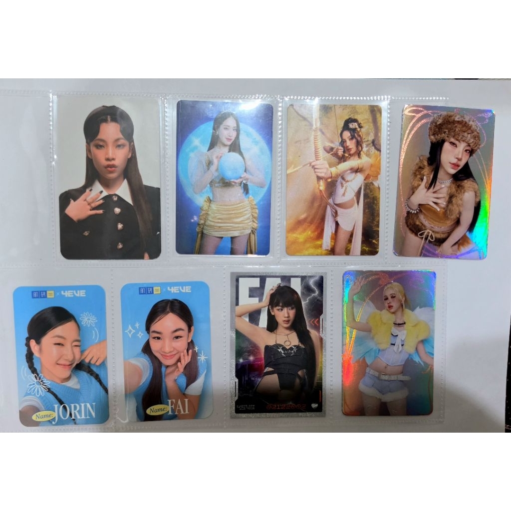 การ์ดสะสม 4eve x sunsu