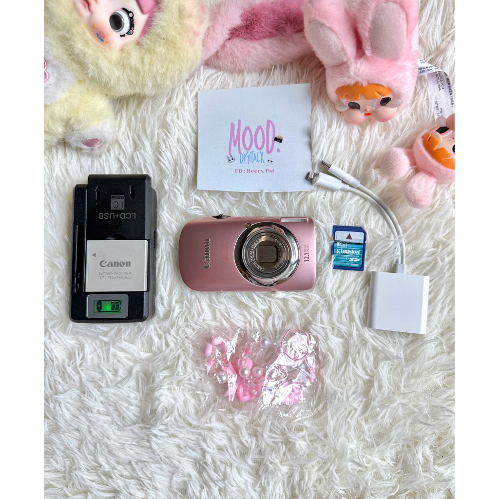 Canon ixy 510 is (pink)