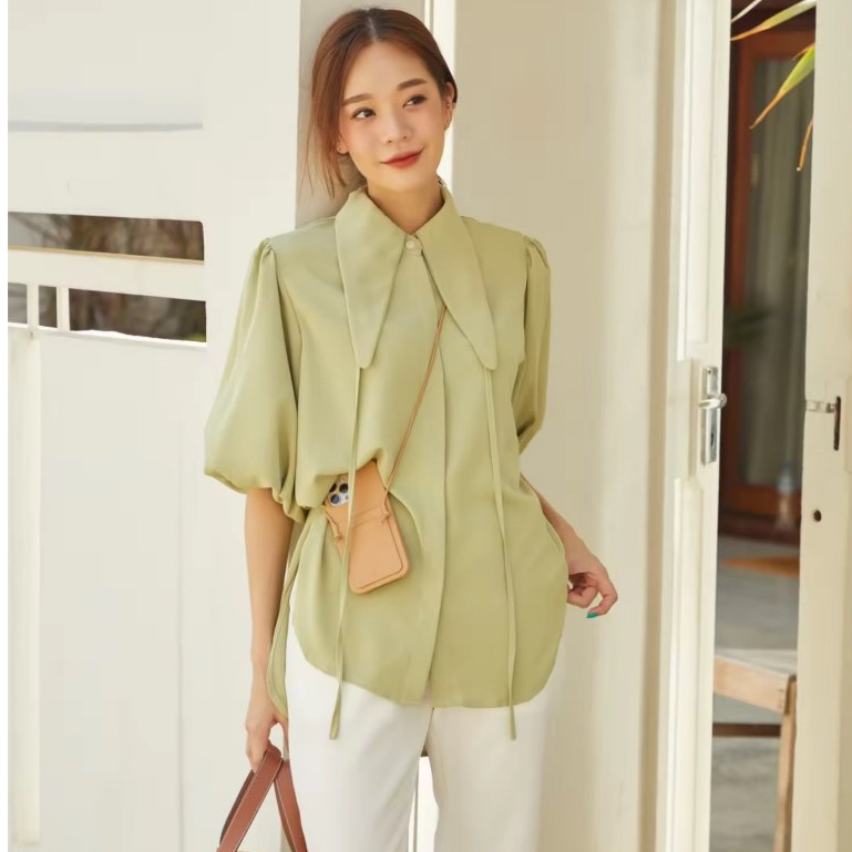 janunstudio - CANELE PIECE สี matcha 02 Freesize สินค้ามือ 2 ไม่มีตำหนิ