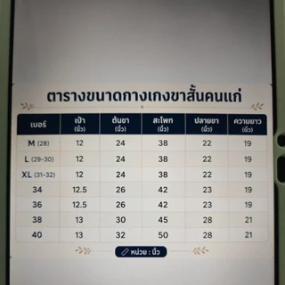 กางเกงขาสั้น​ผู้ชาย ผ้าคอม ​ ผู้ใหญ่​ คนมีอายุ​ พ่อบ้าน​ คนแก่ ​ ราคาถูก​ เนื้อดี​ ใช้ทน​ ใส่สบาย​ รีดง่าย​ คุณภาพดี