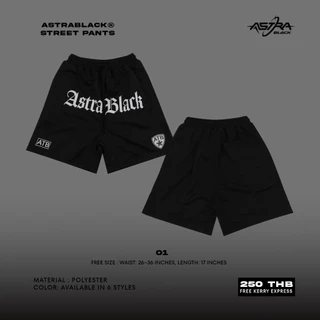 ASTRABLACK - WARM SHORTS (กางเกงวอร์มขาสั้นสีดำ)