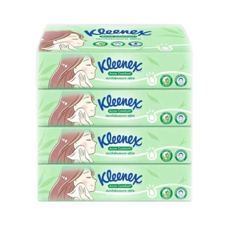 [สินค้าส่งด่วน] คลีเน็กซ์ แอคเน่ 100 แผ่น แพ็ค 4 KLEENEX ACNE 100 SHEETS PACK 4
