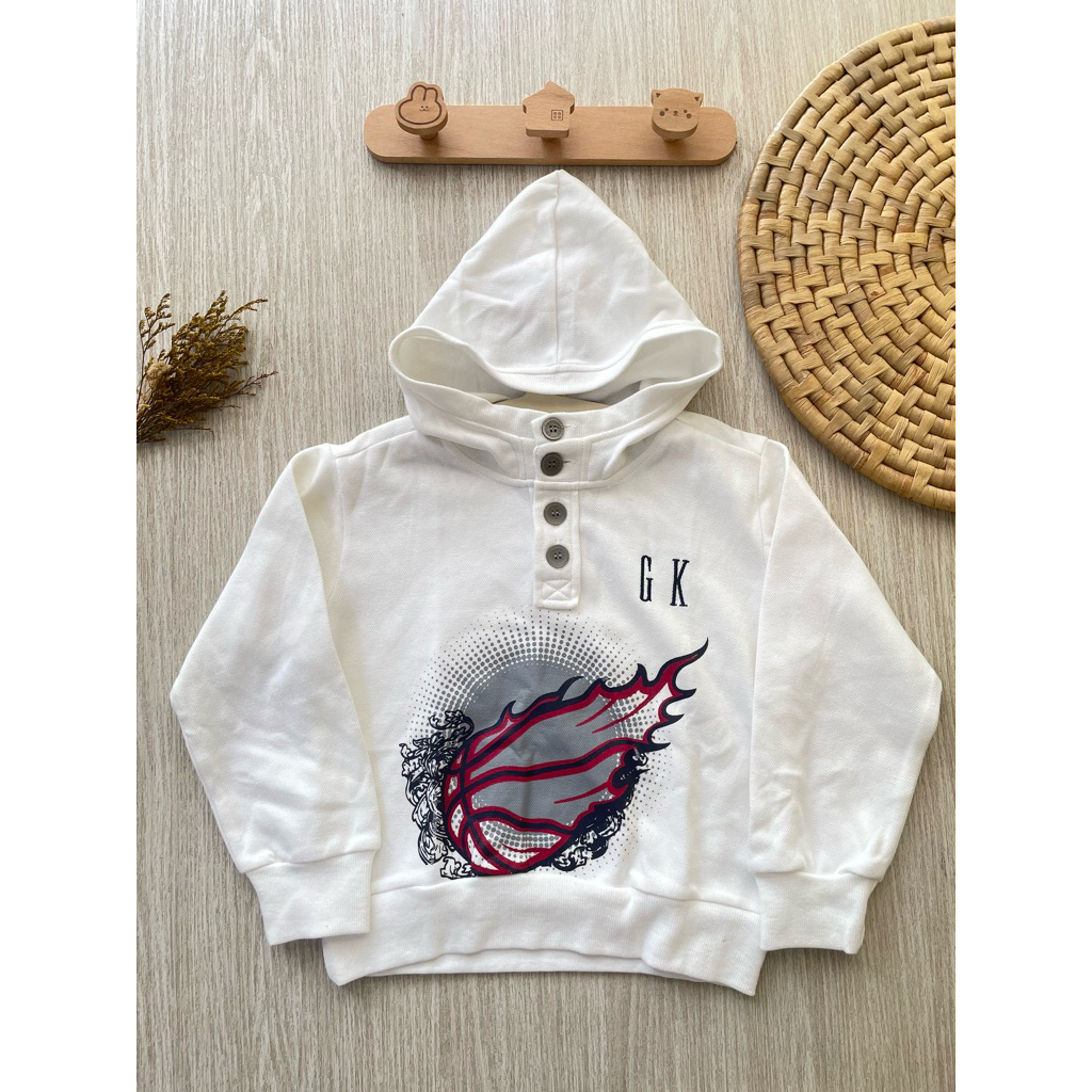 เสื้อแขนยาวเด็กมีหมวกฮู้ดใหม่ Gkids Size.6