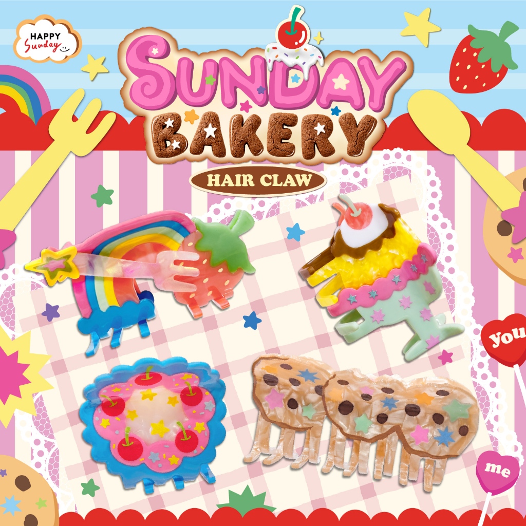 HAPPY SUNDAY BAKERY | HAIR CLAW